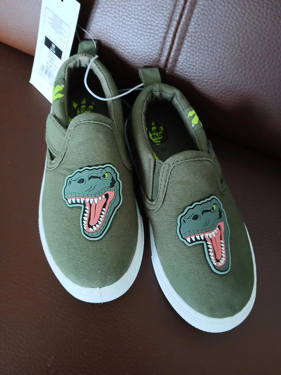 jongens dinosaurus stof schoenen 26 – photo 7